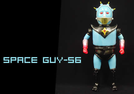 再生怪獣バーストロン＆SPACE GUY56 GID[Blue]&マッドバロンミニ: OMO NEWS -ゾルメン-